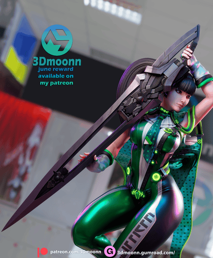 Eve | Stellar Blade | Handcrafted Figure