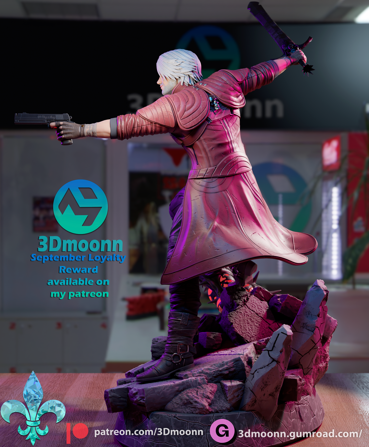 Dante | Devil May Cry 5 | Handcrafted Figure