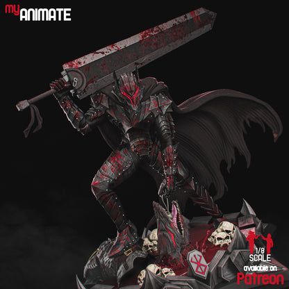 Guts Berserker Armor | Berserk | Handcrafted Figure