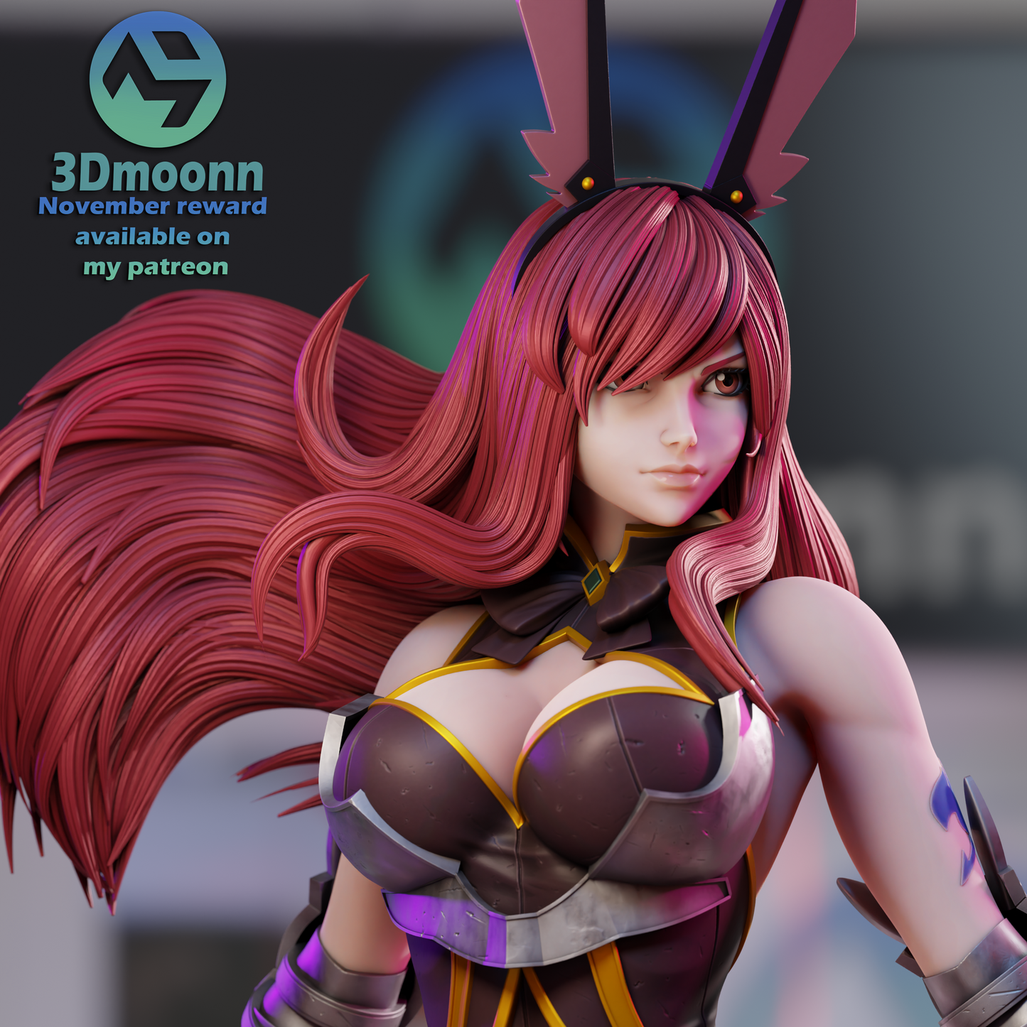 Erza Scarlet | Fairy Taill | Handcrafted Figure