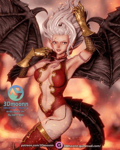 Mirajane Satan Soul | Fairy Taill | Handcrafted Figure