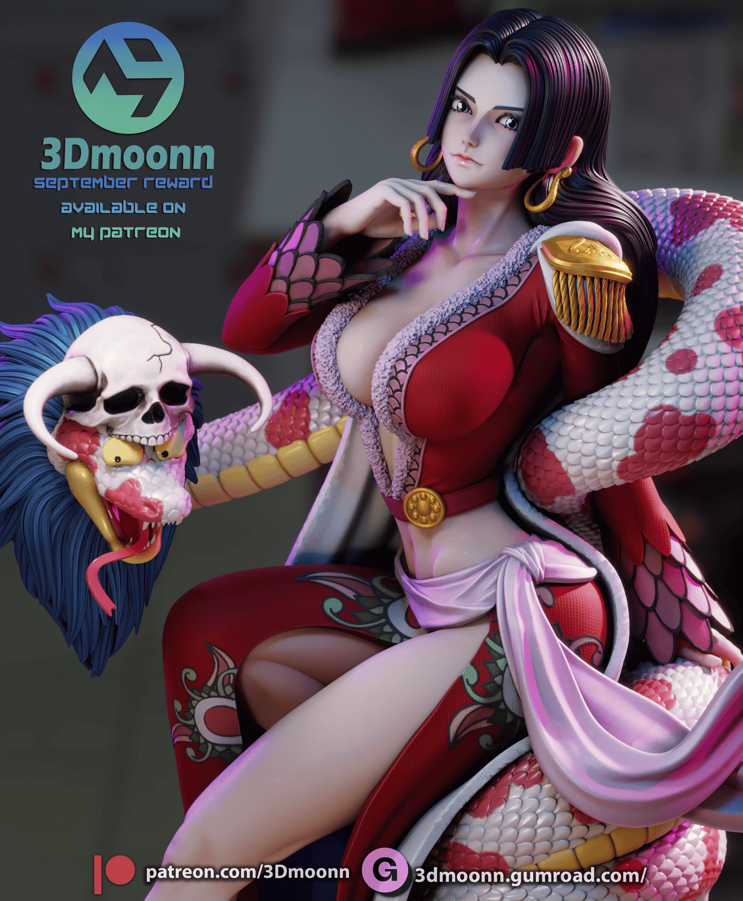 Boa Hancock | One Piece | Handcrafted Figure