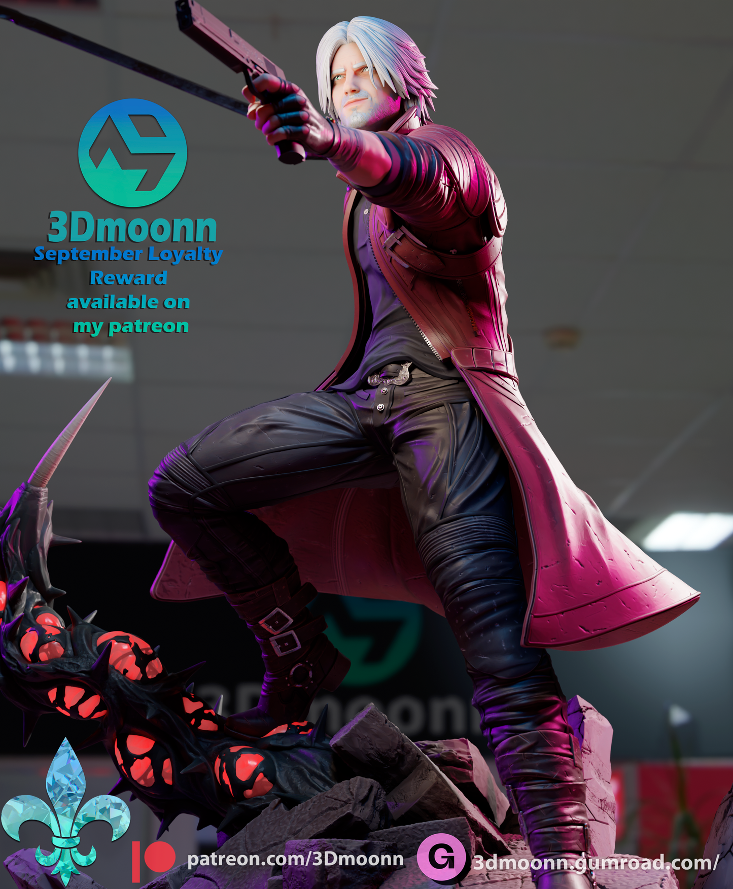 Dante | Devil May Cry 5 | Handcrafted Figure