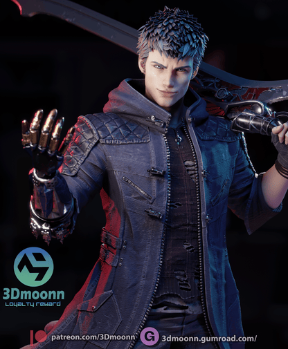Nero | Devil May Cry 5 | Handcrafted Figure