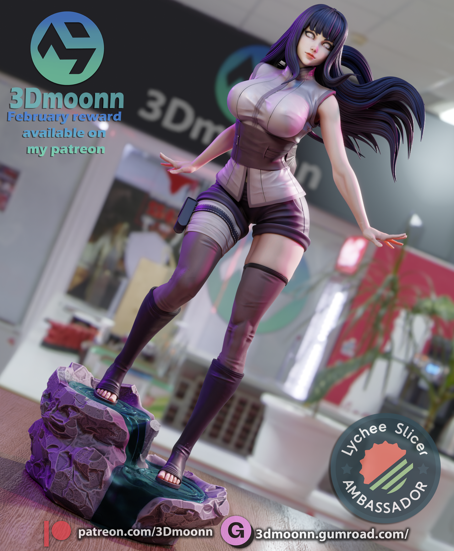 Modesty Bloom | Shinobi | Handcrafted Figure