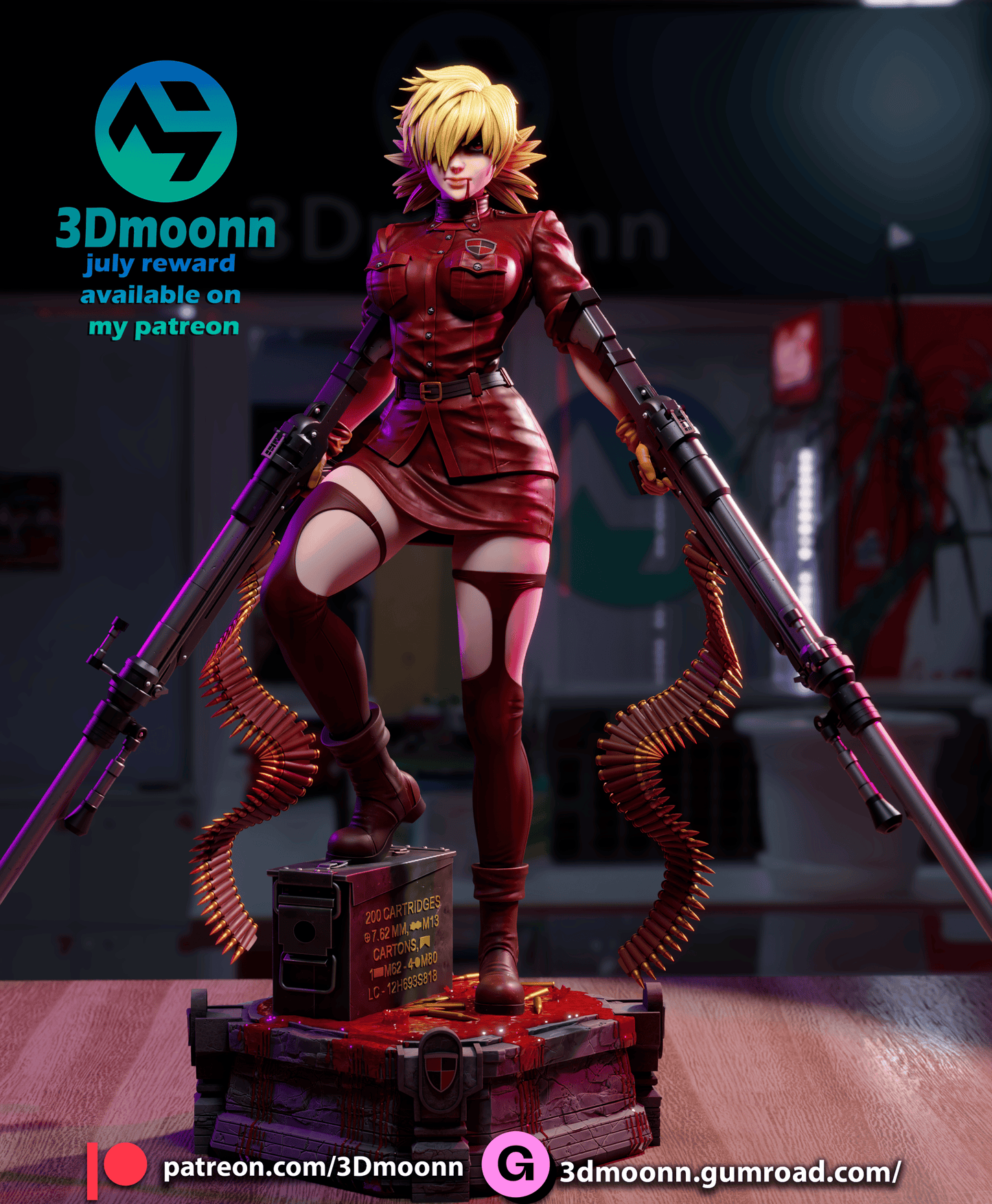 Seras Victoria | Hellsing | Handcrafted Figure
