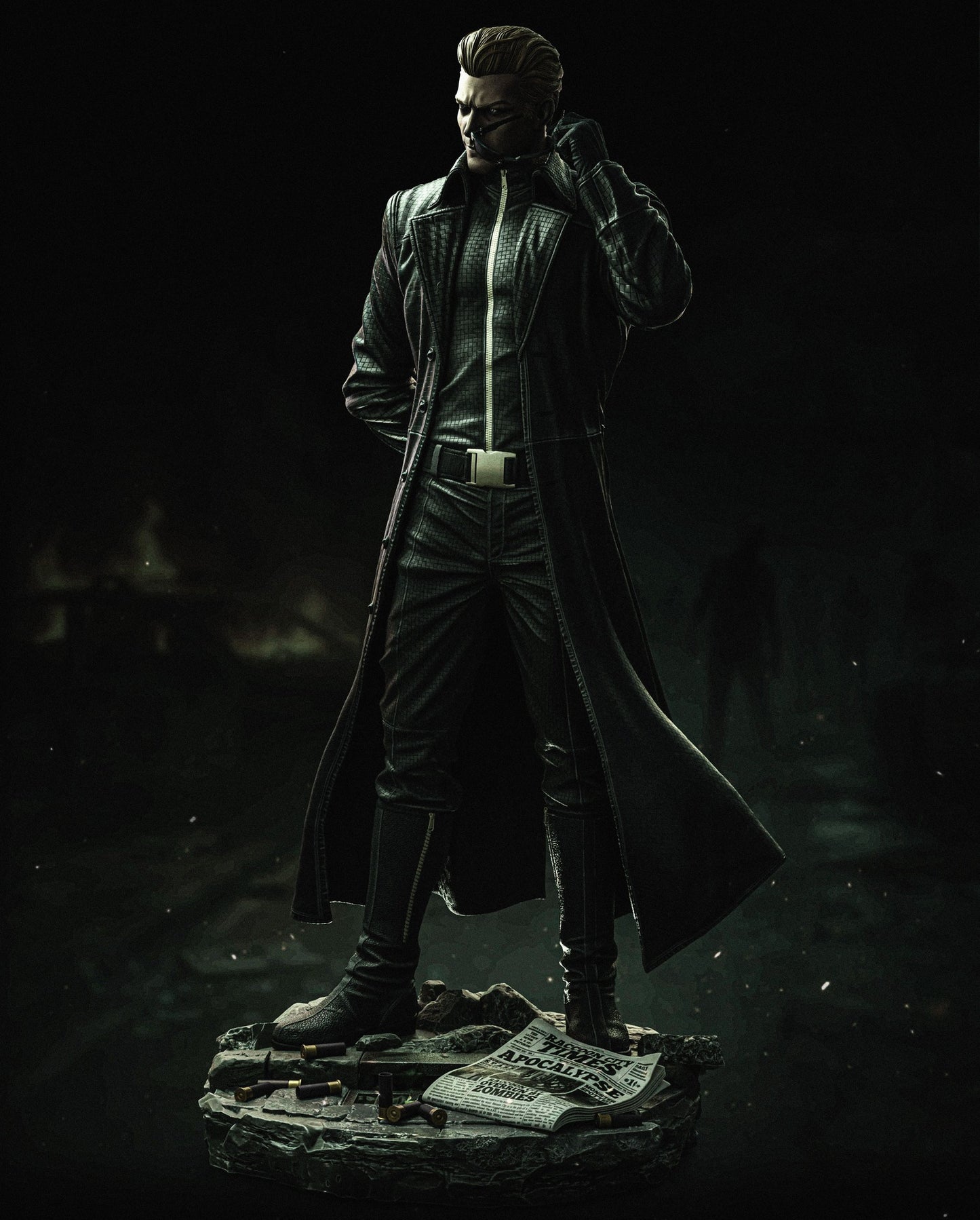 A. Wesker | Survival Horror Game | Handcrafted Figure