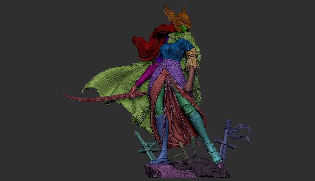 Malenia | Elden Ring | Handcrafted Figure