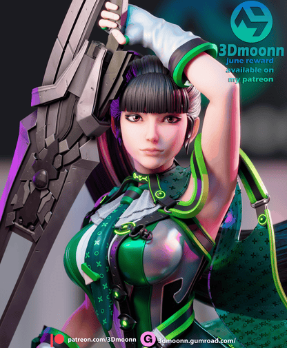 Eve | Stellar Blade | Handcrafted Figure