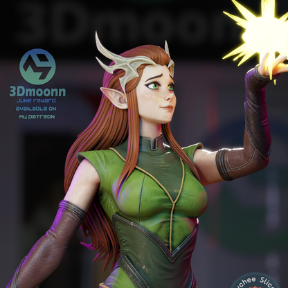 Keyleth | Vox Machina | Handcrafted Figure