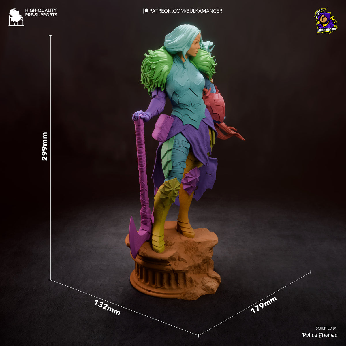 Amazon Warrior | Handcrafted Figure