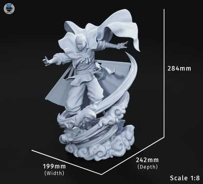 Last Air Monk | Handcrafted Figure
