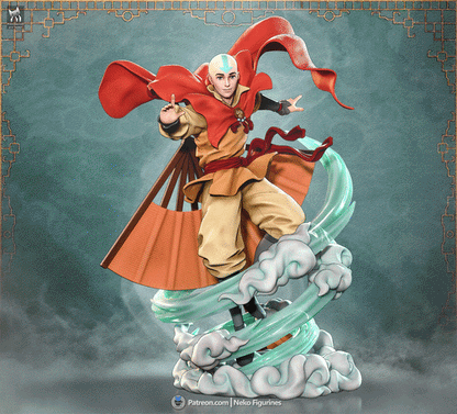 Last Air Monk | Handcrafted Figure