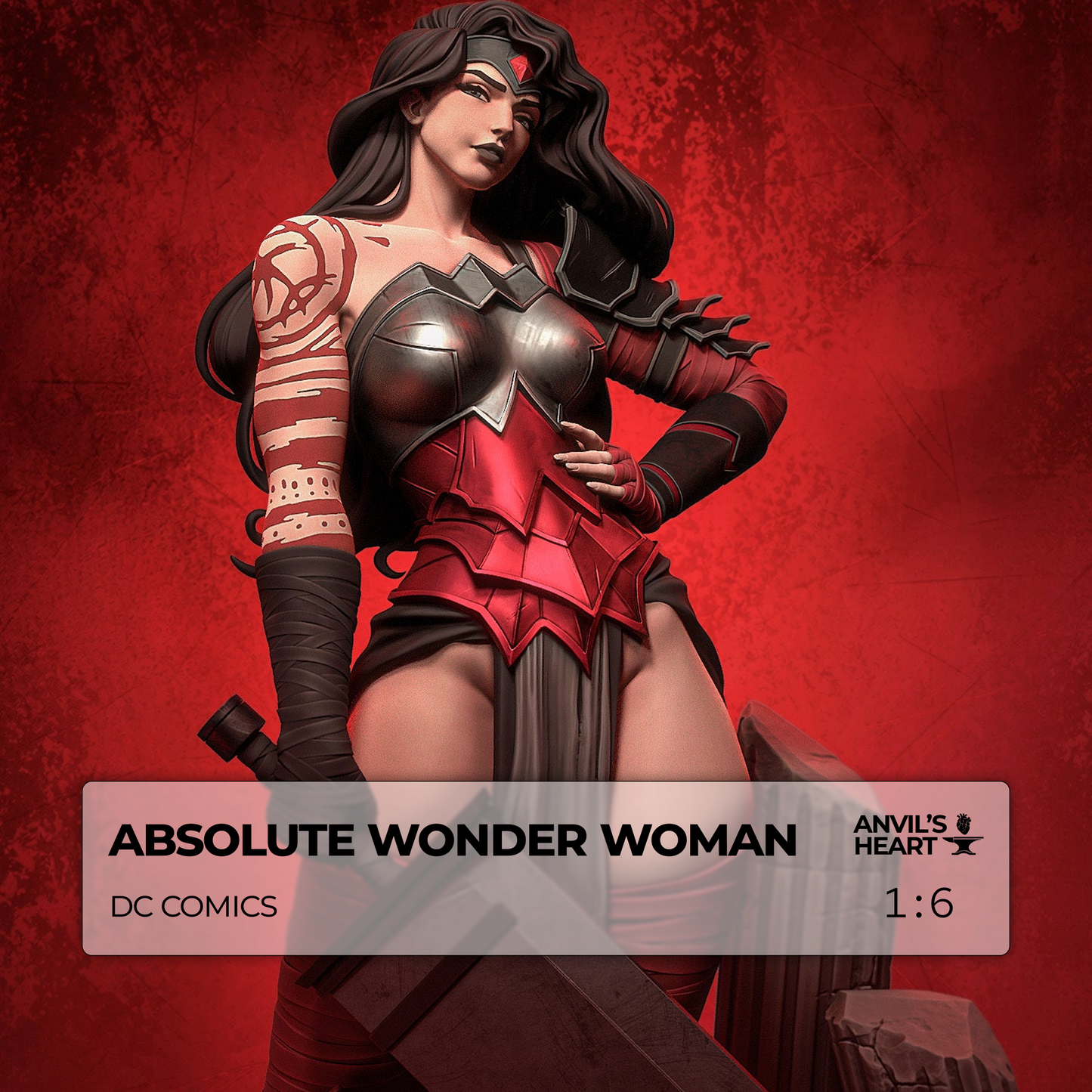 Absolute Wonder Woman | DC comics | Handcrafted Figure