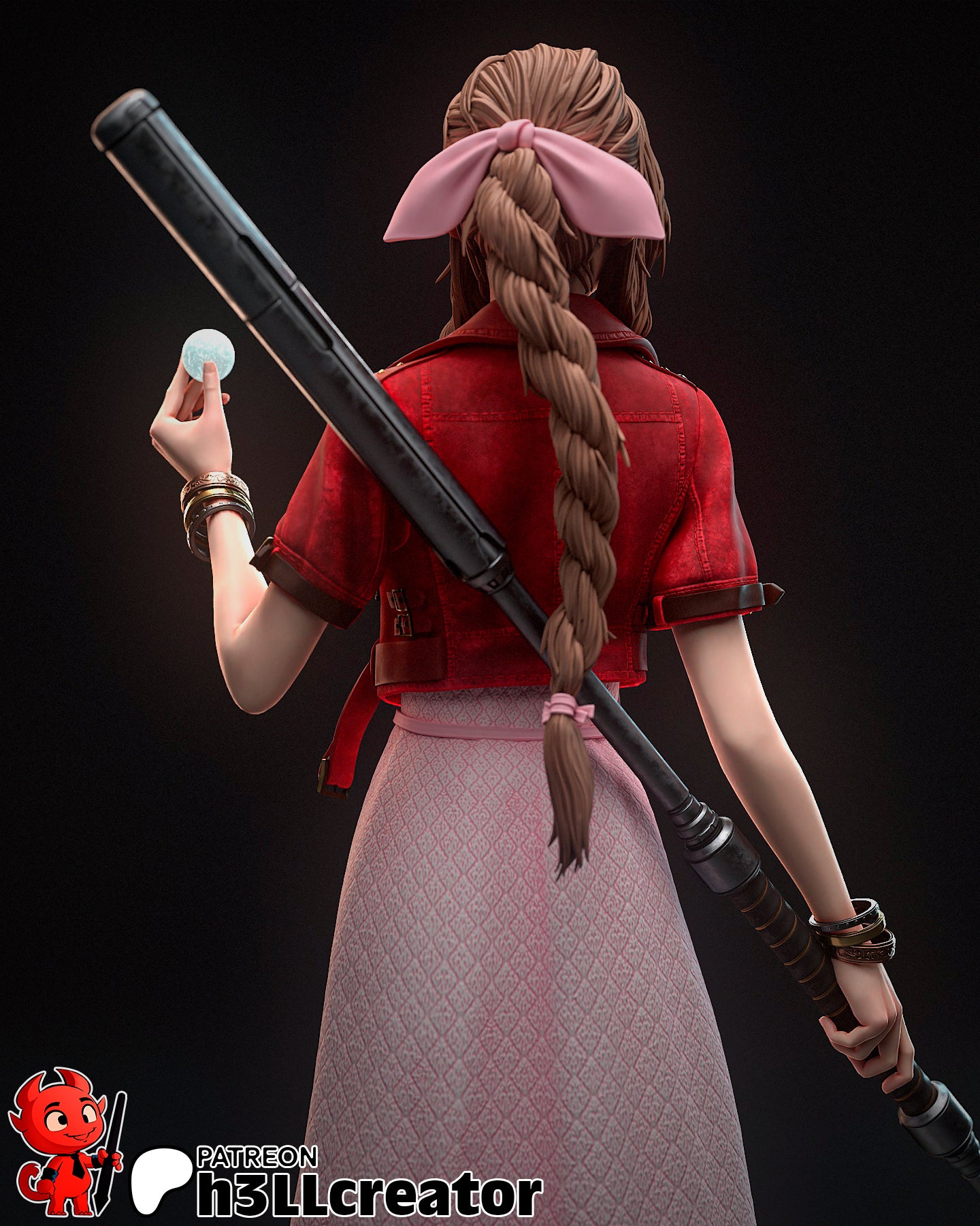 Aerith | Final Fantasy VII | Handcrafted Figure