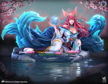 Fox Spirit Lady | MOBA Game | Handcrafted Figure