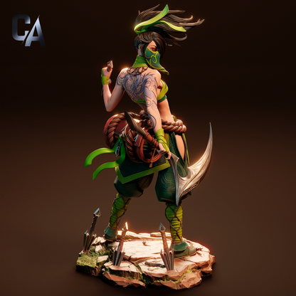 Akali | League of Legends | Handcrafted Figure