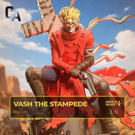 Vash the Stampede | Trigun | Handcrafted Figure