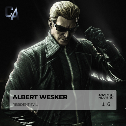 A. Wesker | Survival Horror Game | Handcrafted Figure