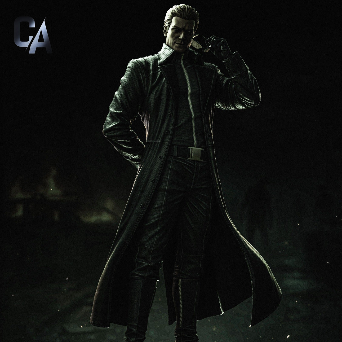 A. Wesker | Survival Horror Game | Handcrafted Figure