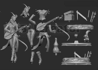 Alfira | Baldur's Gate 3 | Handcrafted Figure