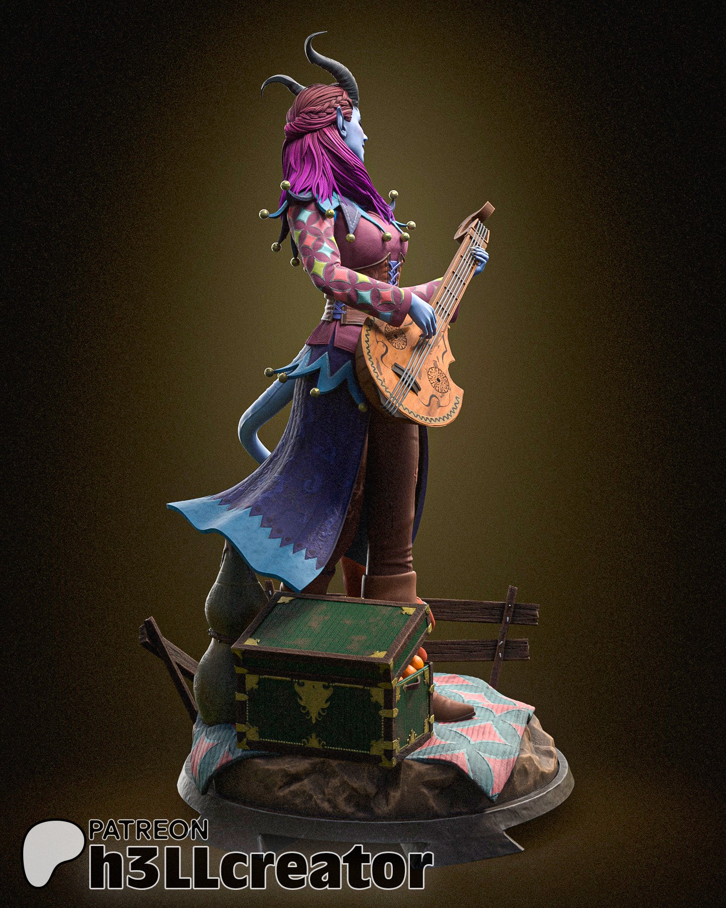 Alfira | Baldur's Gate 3 | Handcrafted Figure