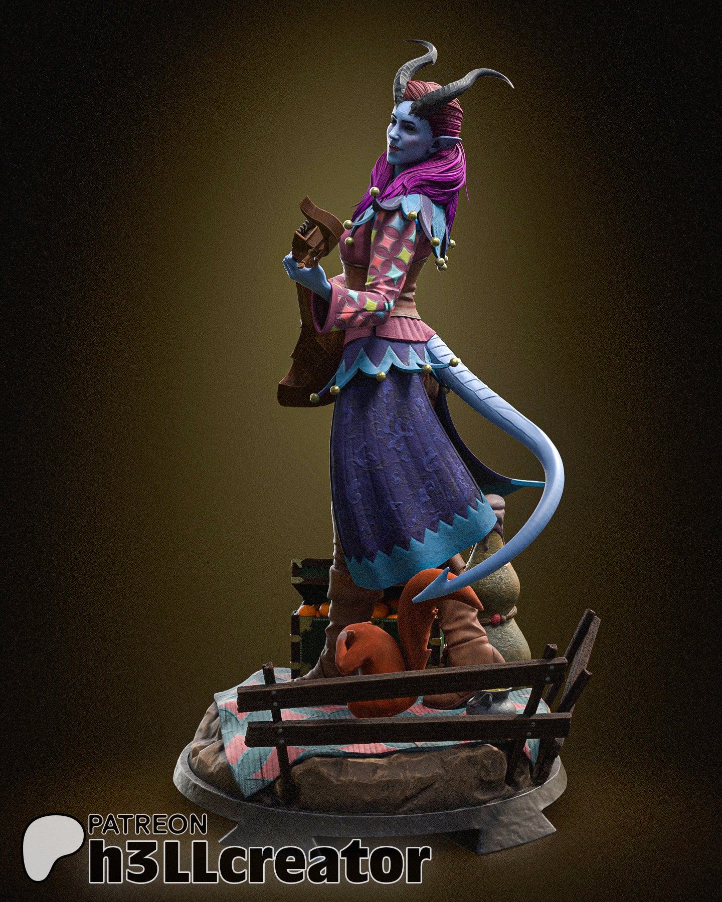 Alfira | Baldur's Gate 3 | Handcrafted Figure