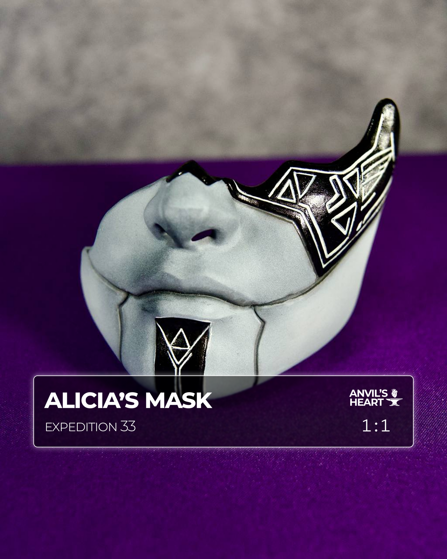 Alicia’s Mask | Expedition 33 | Handcrafted Prop