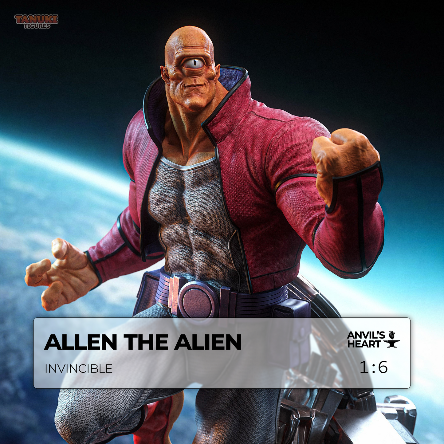 Allen the Alien | Invincible | Handcrafted Figure