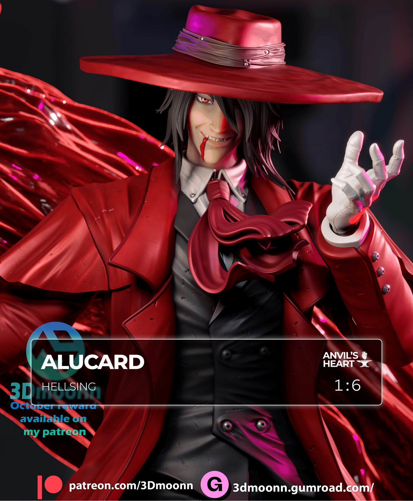 Alucard | Hellsing | Handcrafted Figure