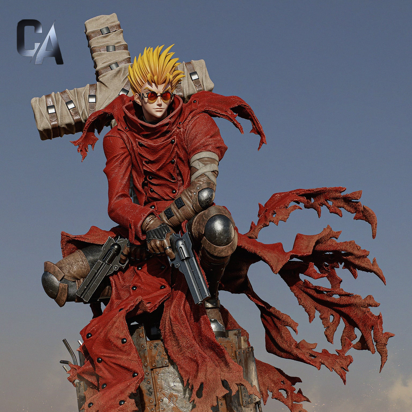 Vash the Stampede | Trigun | Handcrafted Figure