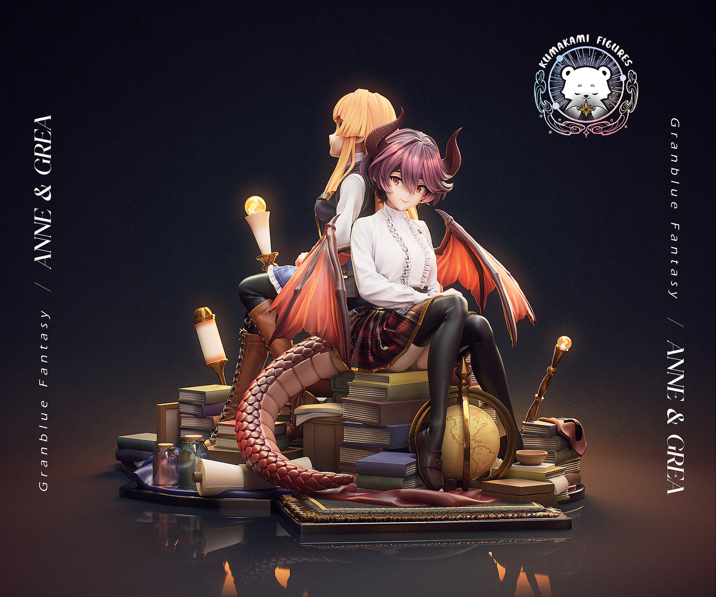 Anne & Grea | Granblue Fantasy | Handcrafted Figure