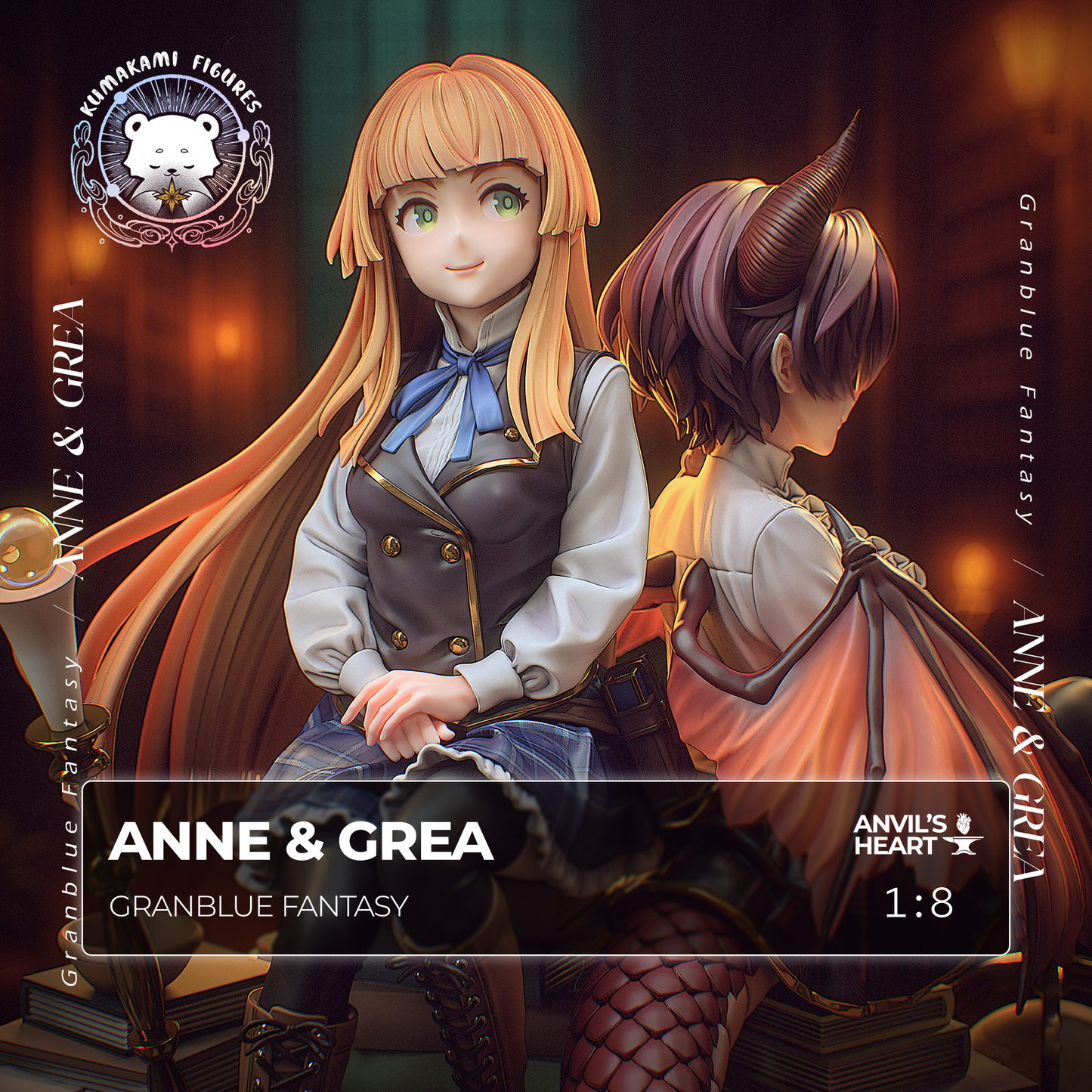 Anne & Grea | Granblue Fantasy | Handcrafted Figure