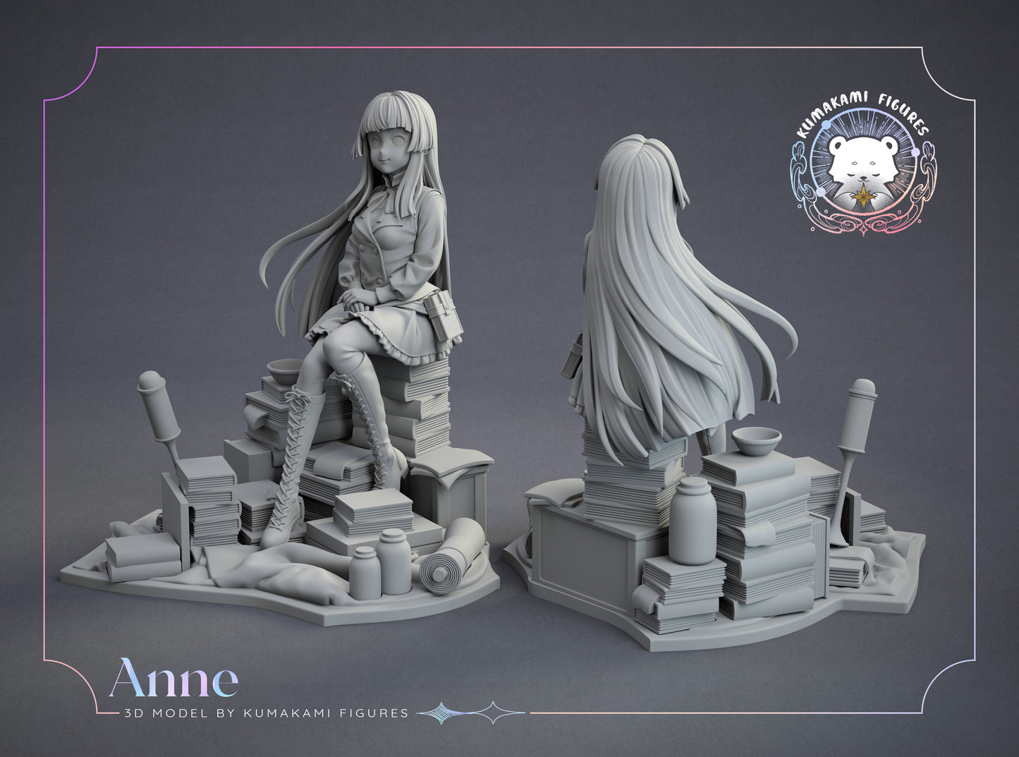 Anne & Grea | Granblue Fantasy | Handcrafted Figure