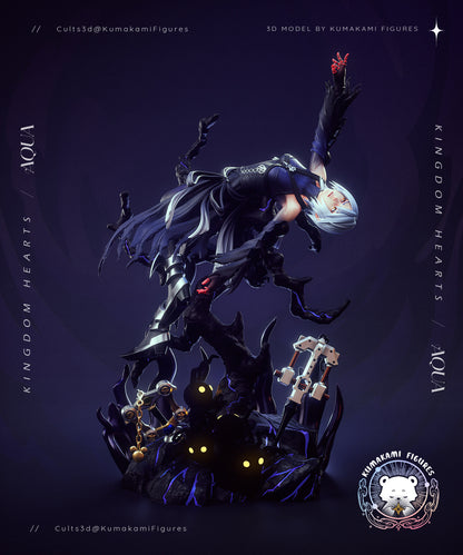 Blue Keyblade Mistress | Handcrafted Figure