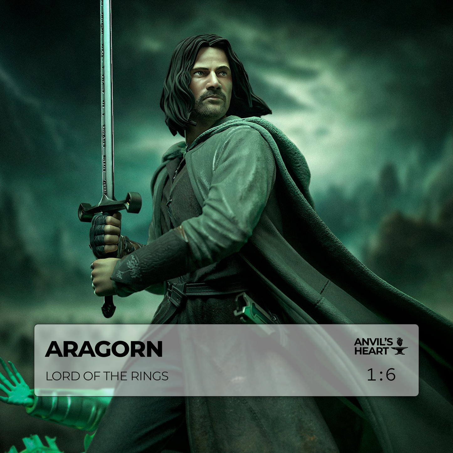Aragorn | Lord Of The Rings | Handcrafted Figure