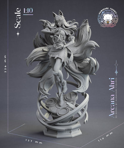 Fox Spirit Lady | MOBA Game | Handcrafted Figure