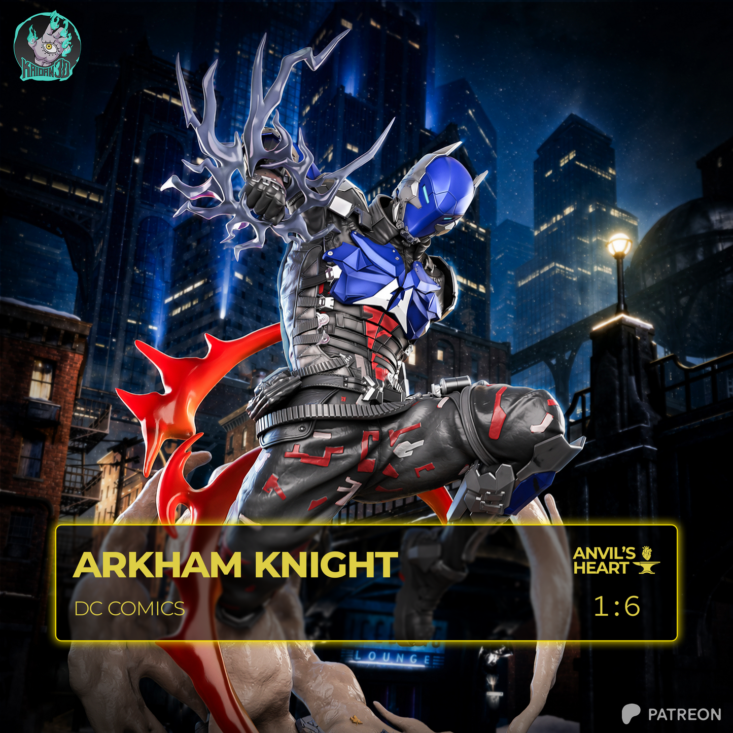 Dark Knight Vigilante | Handcrafted Figure