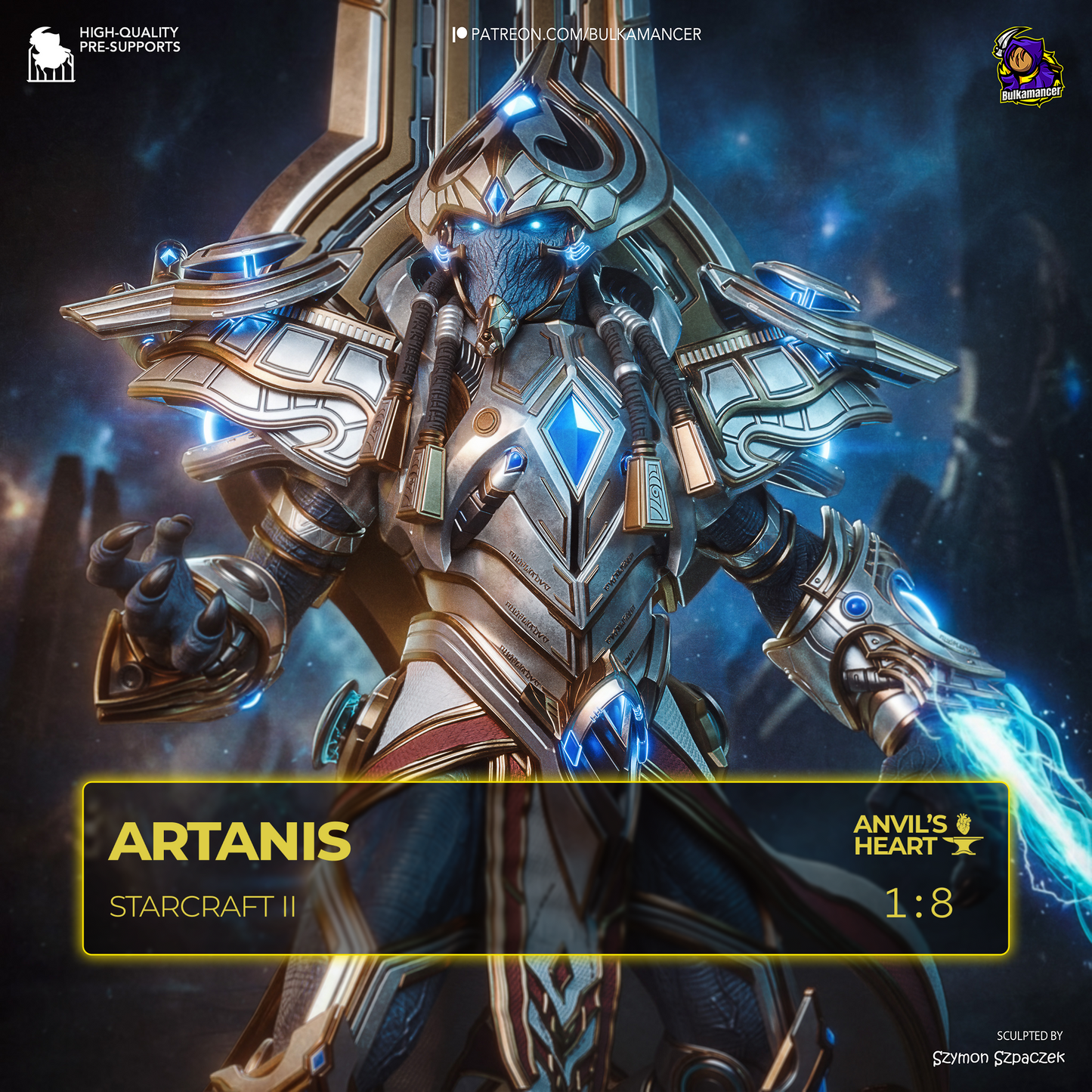 Artanis | Starcraft II | Handcrafted Figure