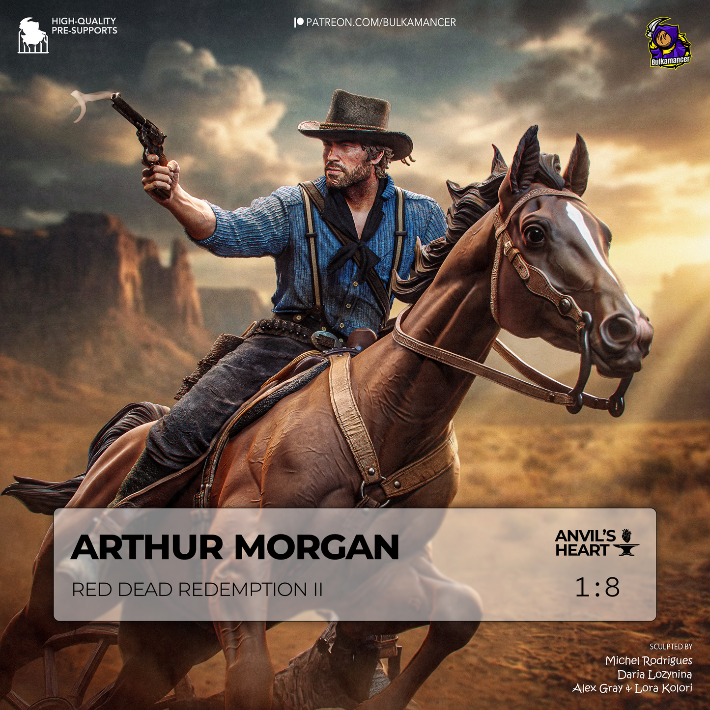 Arthur Morgan | Red Dead Redemption II | Handcrafted Figure