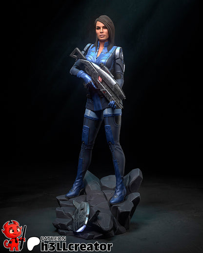 Ashley Williams | Mass Effect | Handcrafted Figure