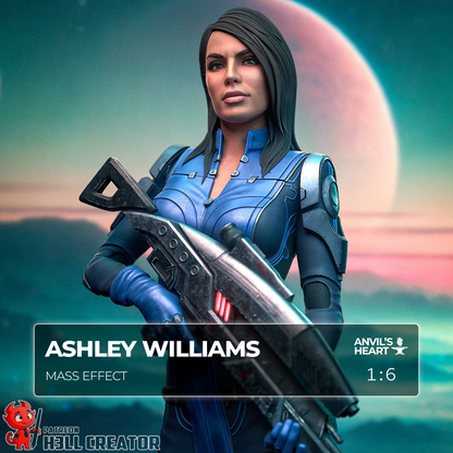 Ashley Williams | Mass Effect | Handcrafted Figure