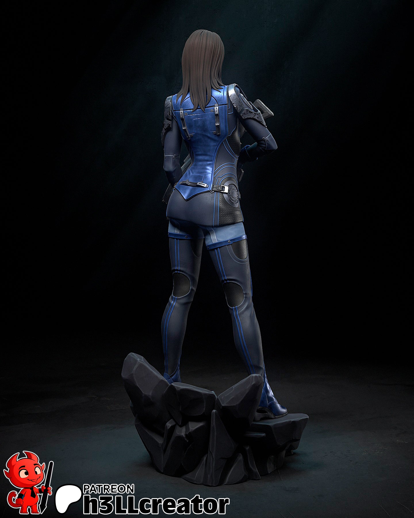 Ashley Williams | Mass Effect | Handcrafted Figure