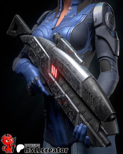 Ashley Williams | Mass Effect | Handcrafted Figure