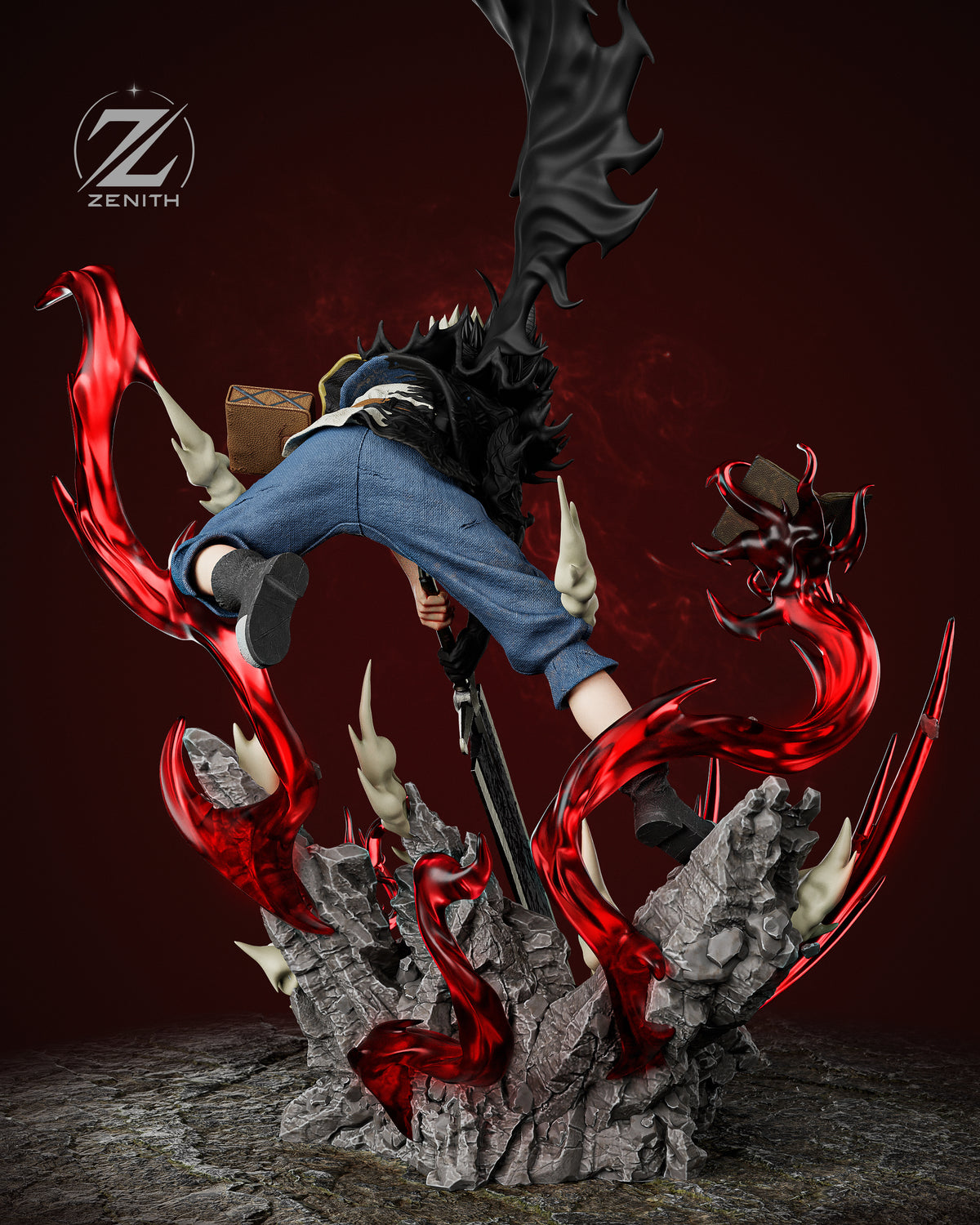 Demon Blade Warrior | Handcrafted Figure