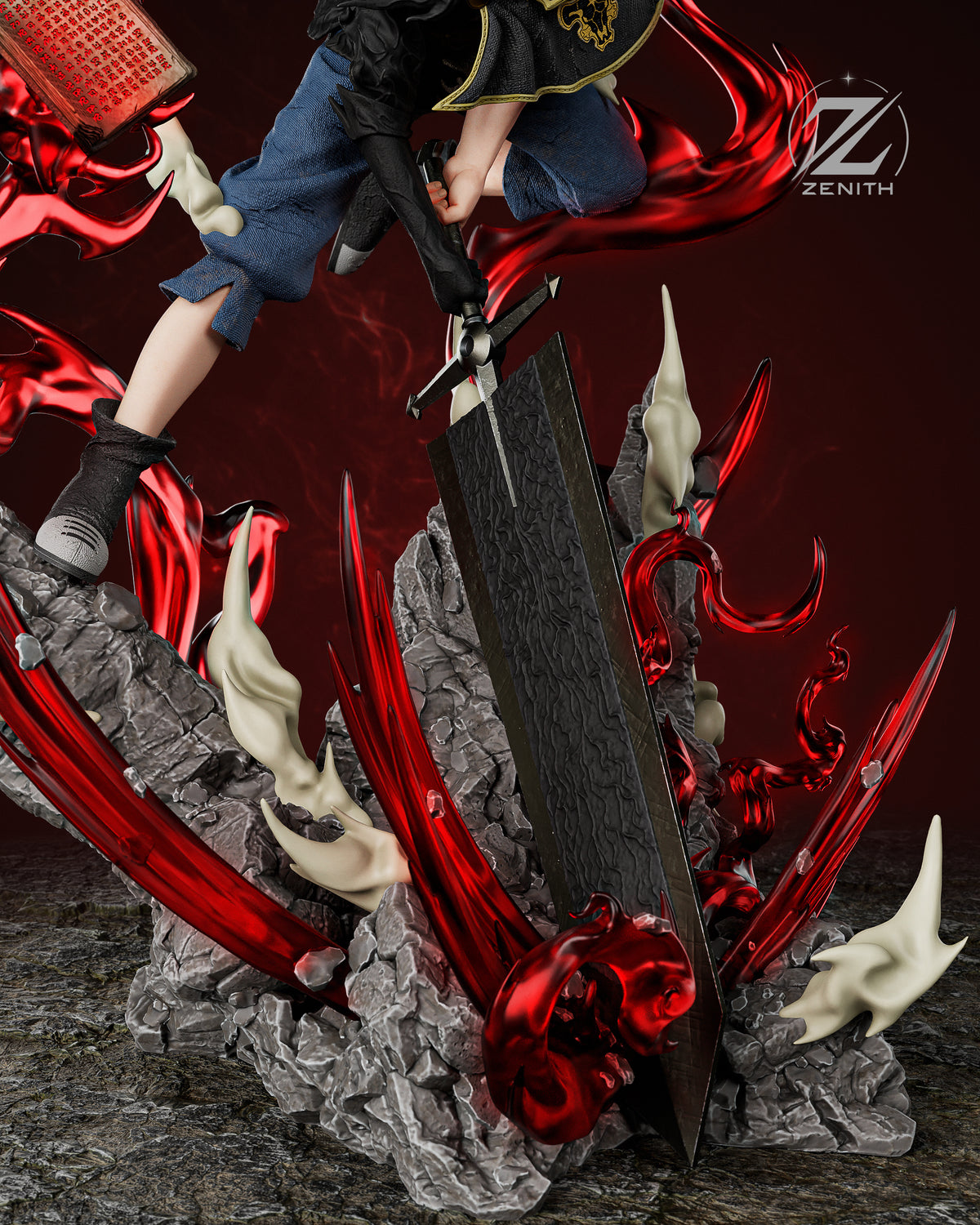 Demon Blade Warrior | Handcrafted Figure
