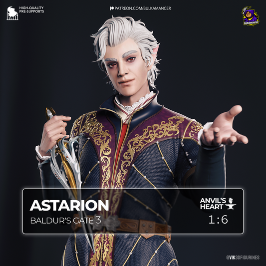 Astarion | Baldur’s Gate 3 | Handcrafted Figure