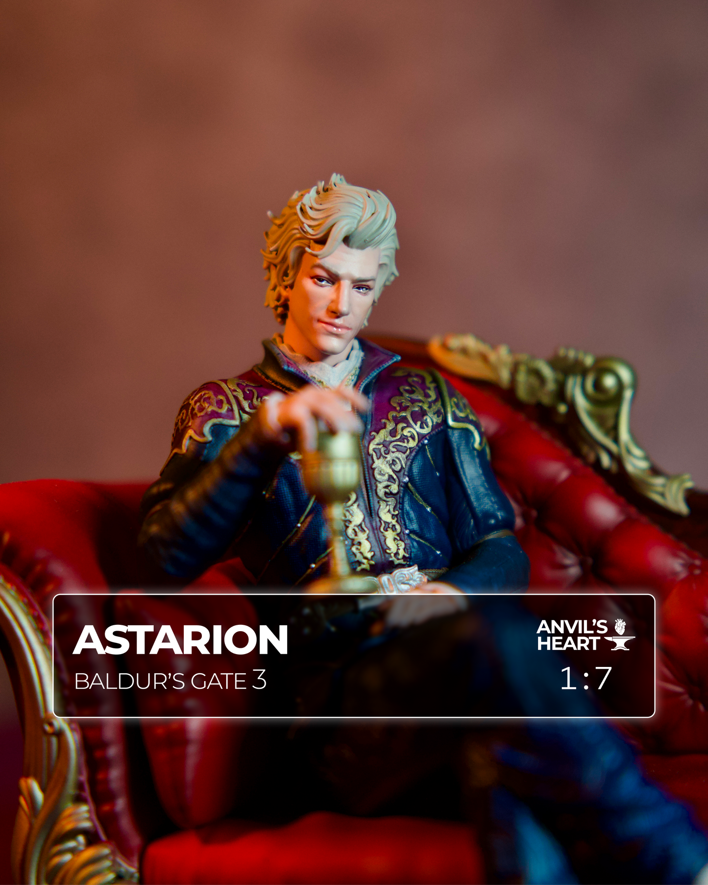 Astarion | Baldur’s Gate 3 | Handcrafted Figure