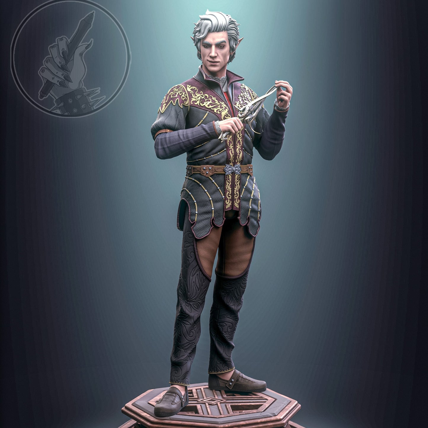 Astarion | Baldur’s Gate 3 | Handcrafted Figure