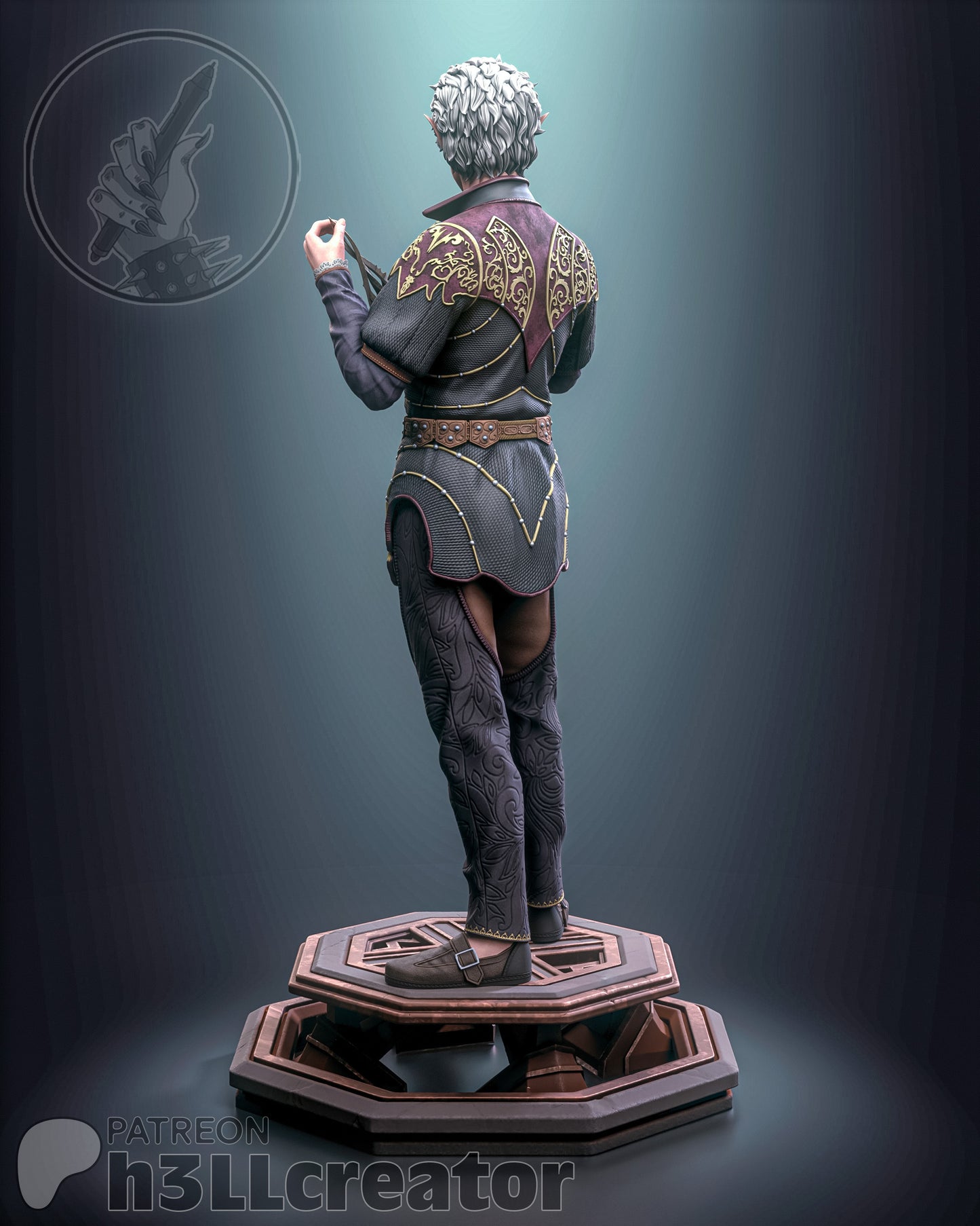 Astarion | Baldur’s Gate 3 | Handcrafted Figure
